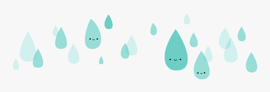 Raindrops Png Pic - Triangle, Transparent Png