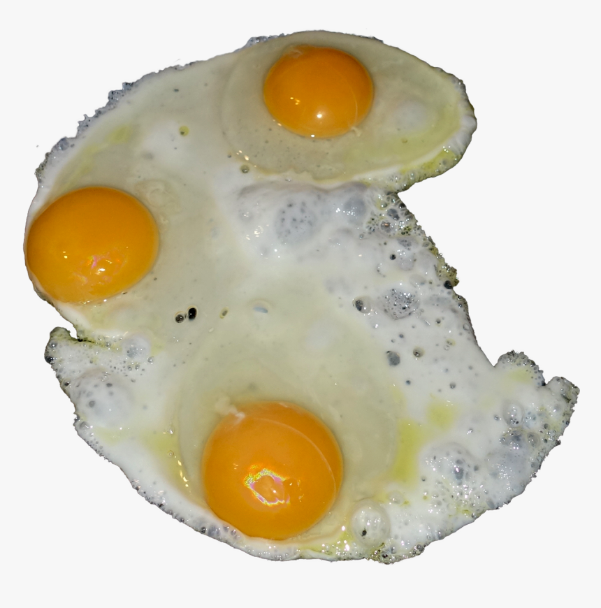 3 Fried Eggs - Fried Egg, HD Png Download