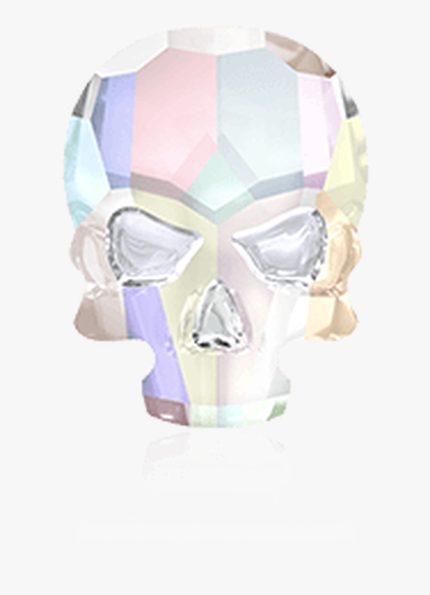 2856 Skull Flatback - Calaveras De Piedras Swarovski En Uñas, HD Png Download