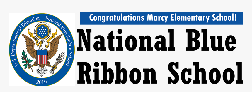 Marcy Banner Resized - Blue Ribbon School, HD Png Download
