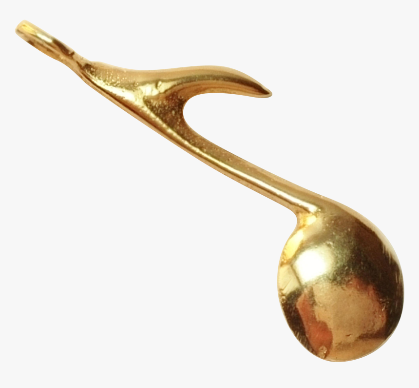 Music Notes Gold Png - Transparent Background Gold Music Note Png, Png Download