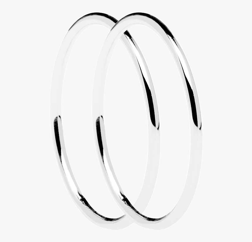Twin Silver Rings - Ring, HD Png Download