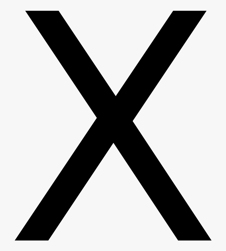 Red X Png, Transparent Png