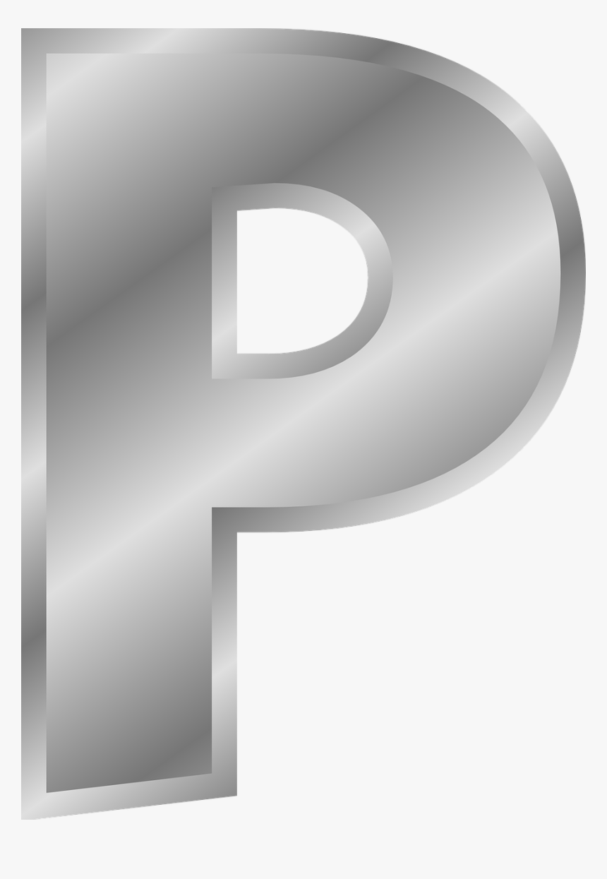 O,keystroke,free Vector Graphics,free Pictures, Free - 3d Silver Letters Png, Transparent Png