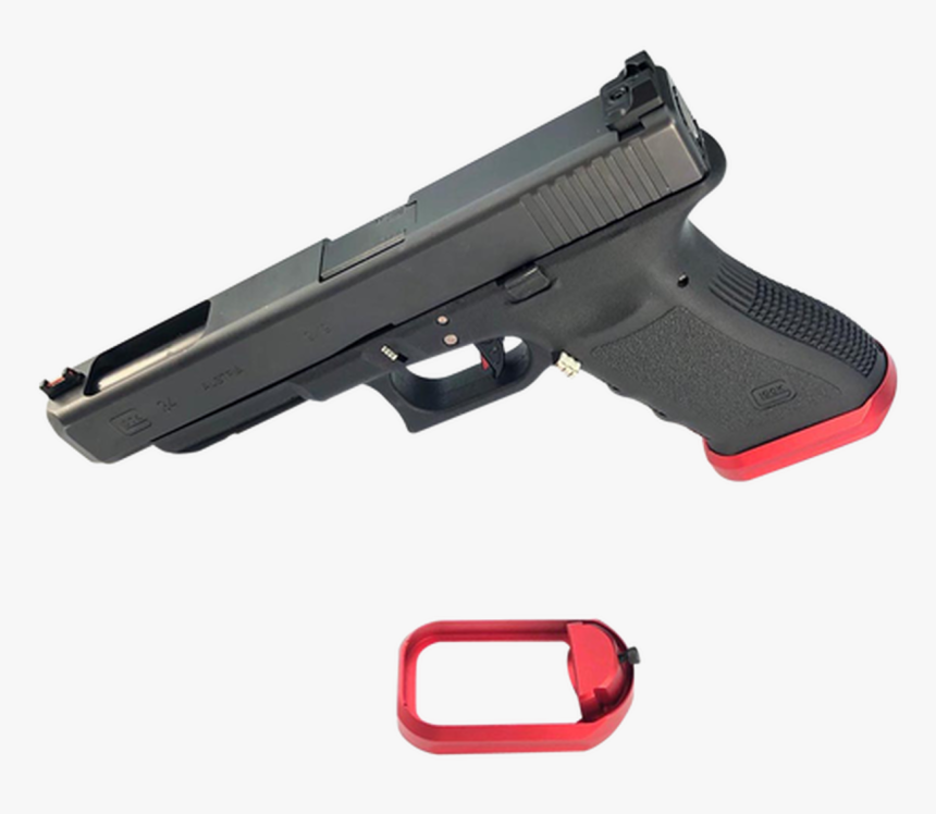 Cross Armory Flared Magwell Compatible With Glock Gen1-3 - Flared Magwell, HD Png Download