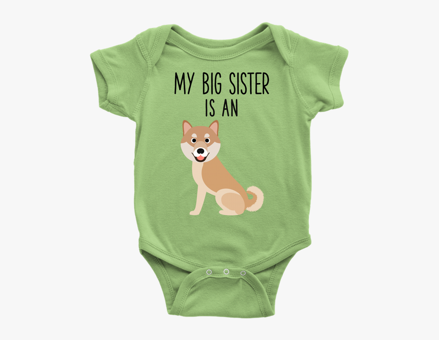 My Big Sister Is An Akita Inu Baby Onesie, Dog Newborn - Daddy's Little Khaleesi Onesie, HD Png Download