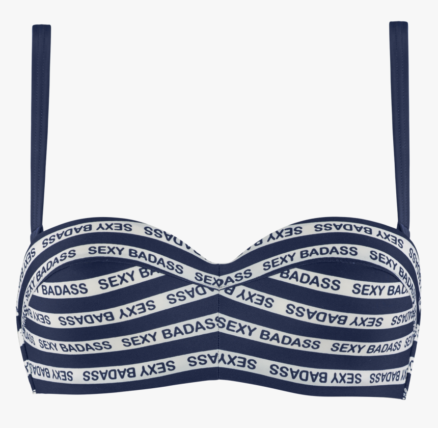 Sexy Badass Strapless Balcony Bikini Top - Brassiere, HD Png Download