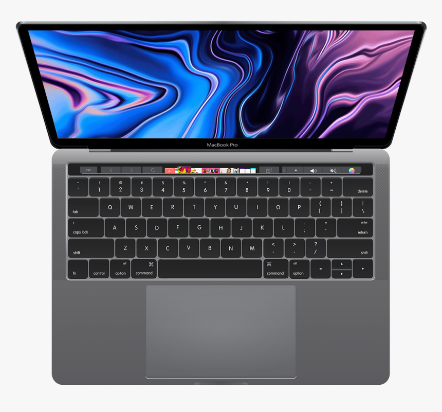 Macbook Pro 2017 Touch Bar 13, HD Png Download