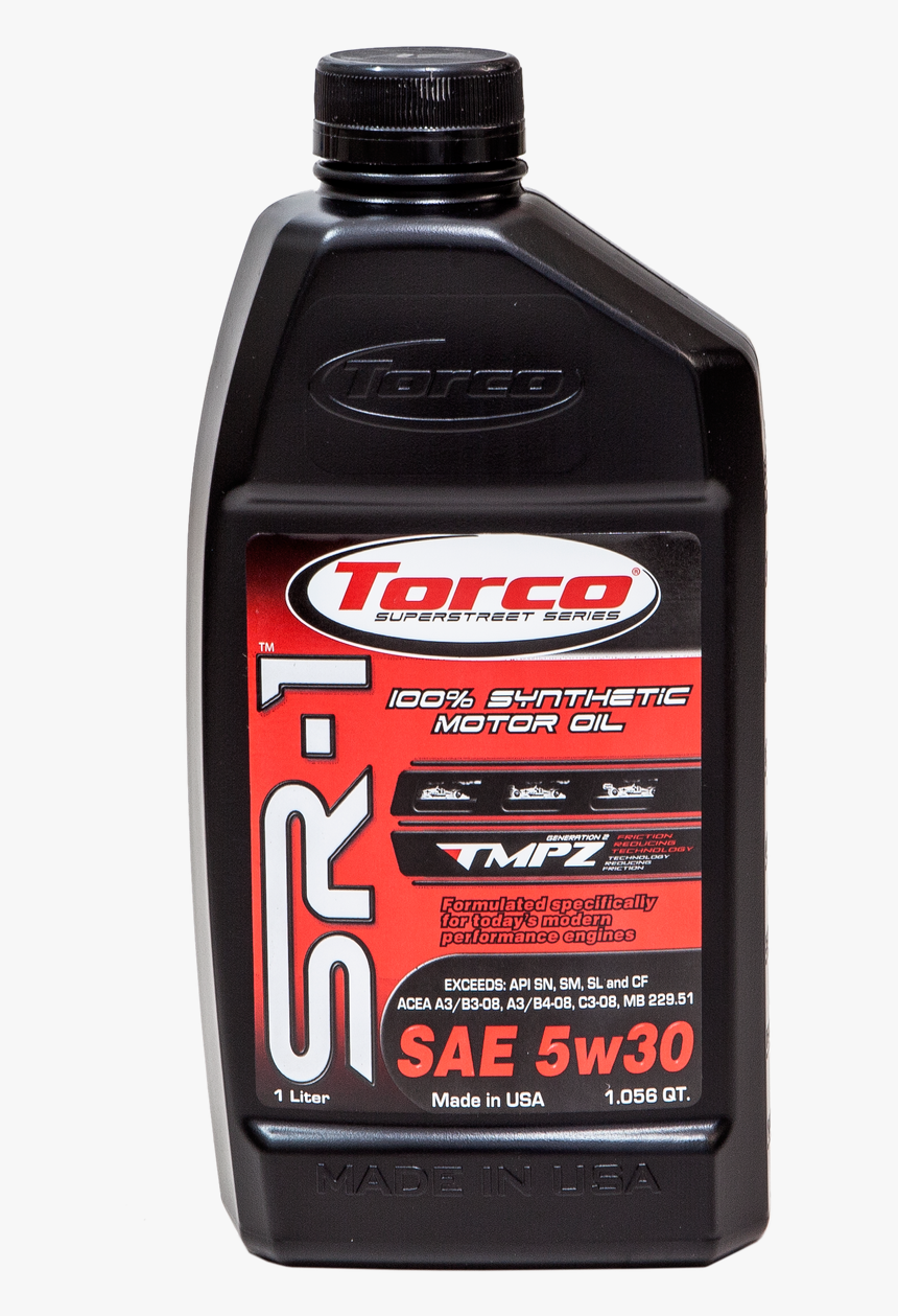 A160530] Torco Sr-1 Synthetic Motor Oil 5w30 - Torco Sr 1 5w30, HD Png Download