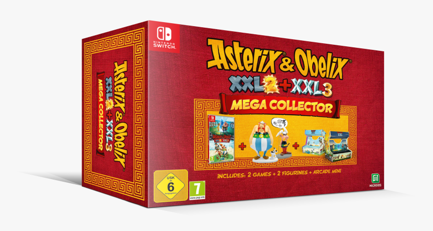 Asterix & Obélix Xxl 3 The Crystal Menhir Collectors, HD Png Download