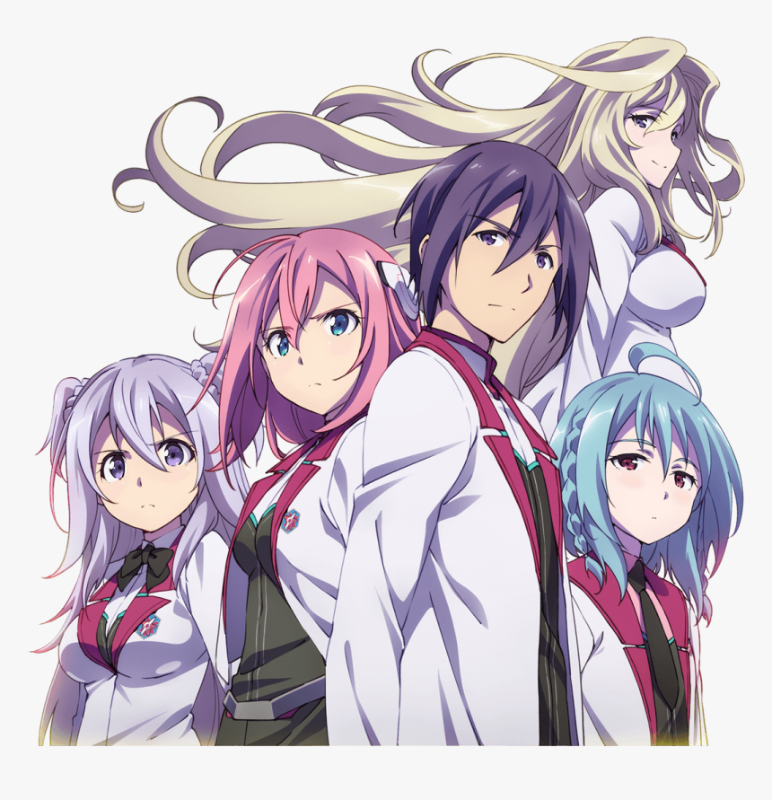 , - Gakusen Toshi Asterisk Visual, HD Png Download