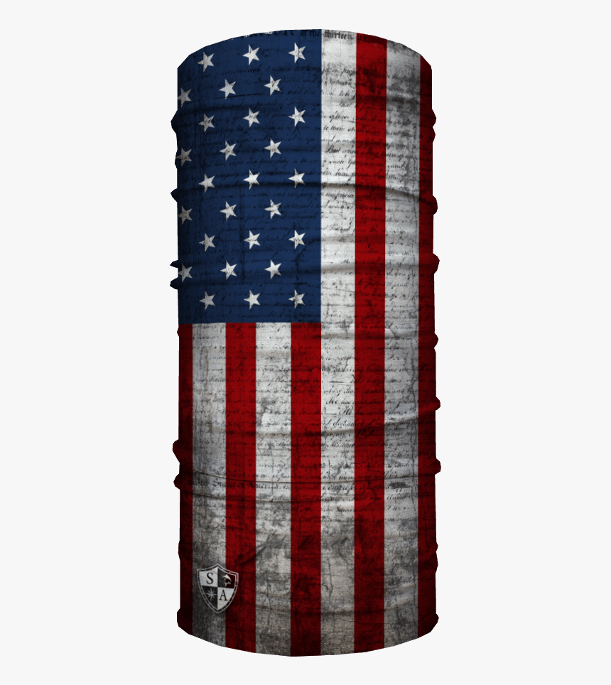 Transparent American Flag Png - American Flag Motorcycle Face Mask, Png Download