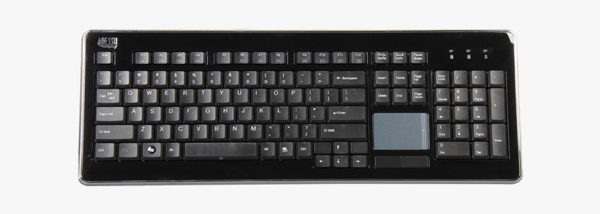 Wkb-4400ub, Wireless Rf Usb, Slimtouch Membrane Keyboard - Low Profile Membrane Keyboard, HD Png Download