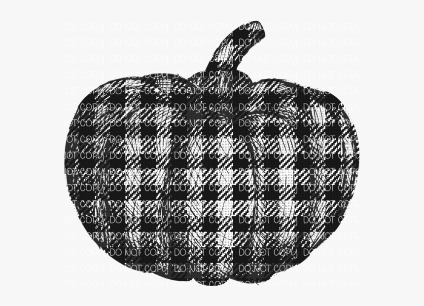 Buffalo Plaid Pumpkin, HD Png Download