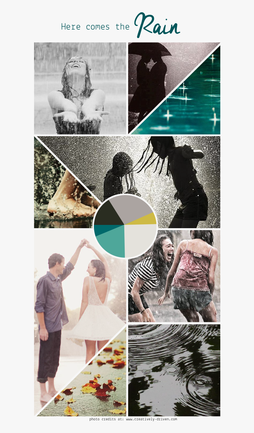 Mood Rain - Rain Mood Board, HD Png Download