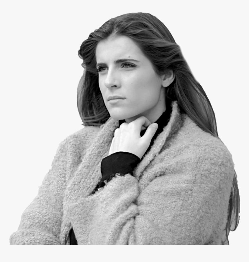 Thinking Woman Png Download Image - Girl, Transparent Png