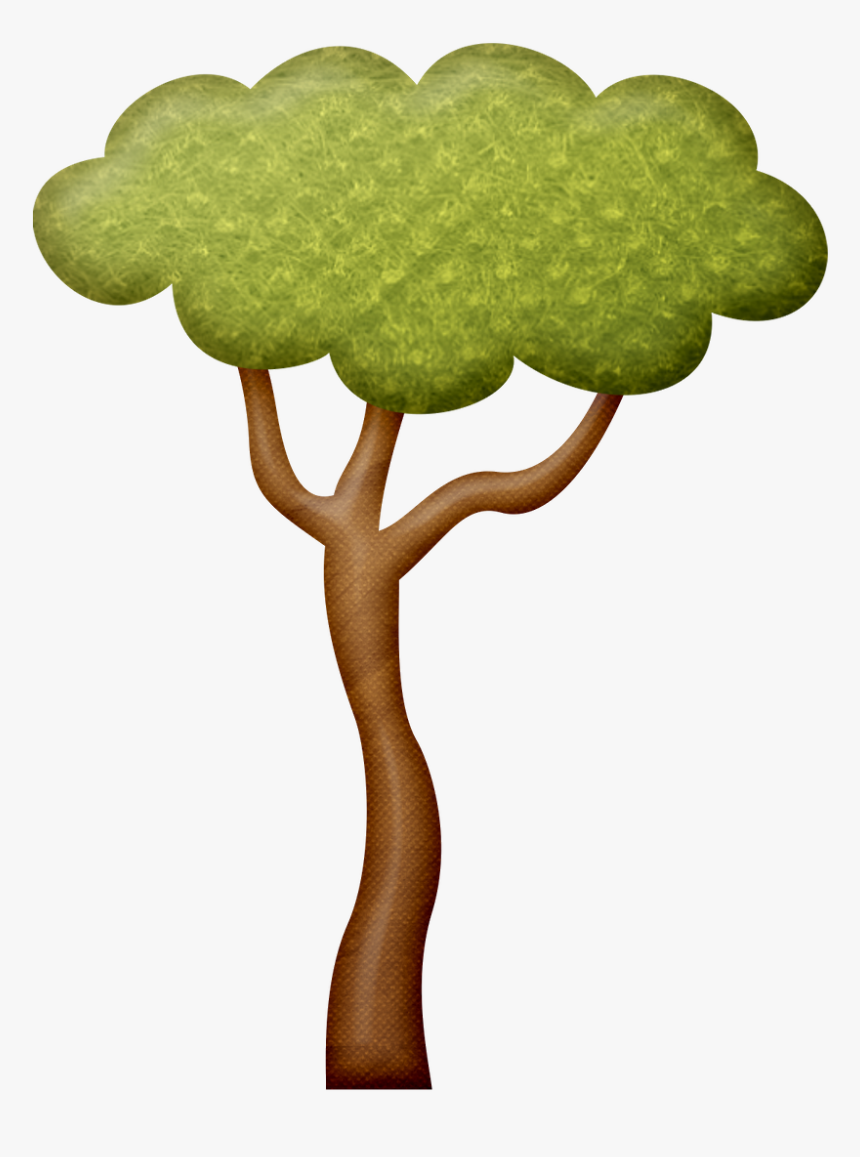 Plant Clipart Safari - Safari Tree Drawing, HD Png Download
