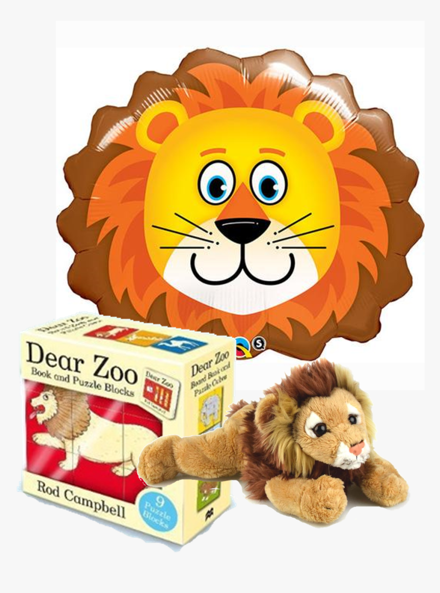 Zoo Clipart Dear Zoo - Lions Face, HD Png Download