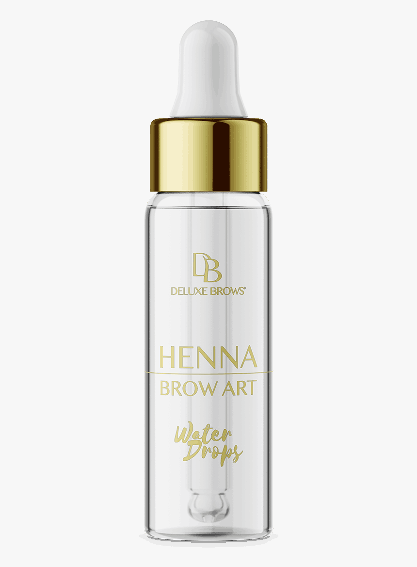 Henna Brow Art Skin Water Drops - Cosmetics, HD Png Download