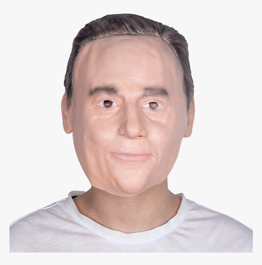 2018 Top Quantity Halloween Mask Realistic Young Man - Mask, HD Png Download