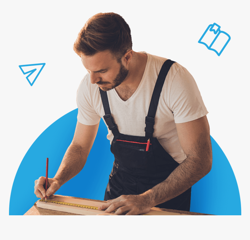 Transparent Man Bending Over Clipart - Building, HD Png Download