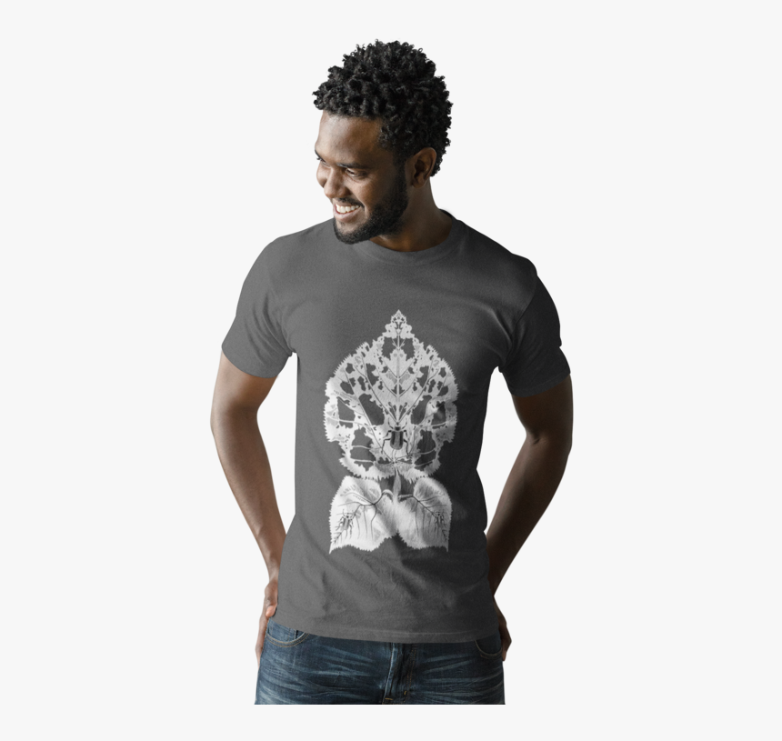 T Shirt Mockup Of An Attractive Young Man Smiling A9826 - Man, HD Png Download