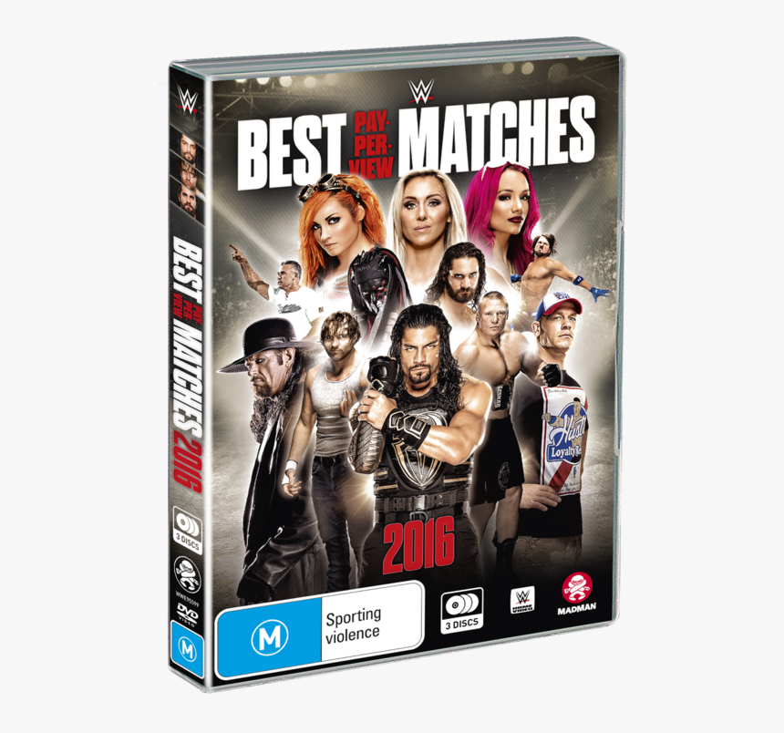 Best Matches In 2016 Wwe, HD Png Download