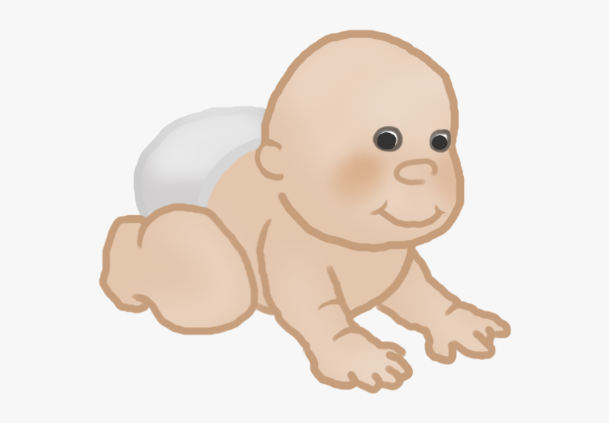 Clipart Crawling Baby - Tiny Baby Clipart, HD Png Download