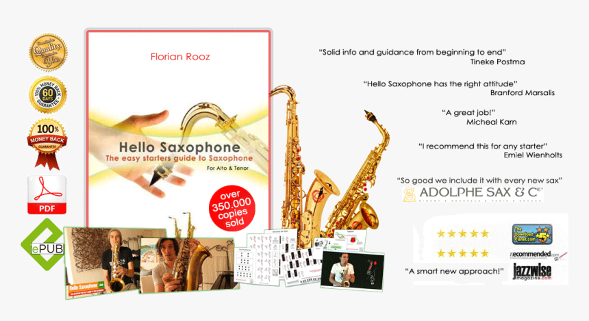 Saxophone, HD Png Download