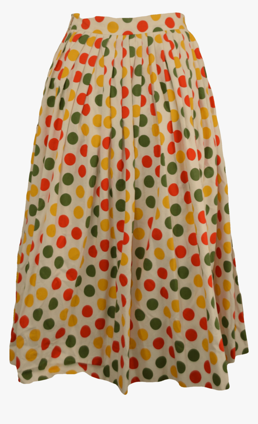 50 S Polka Dot Swing Skirt - Tennis Skirt, HD Png Download