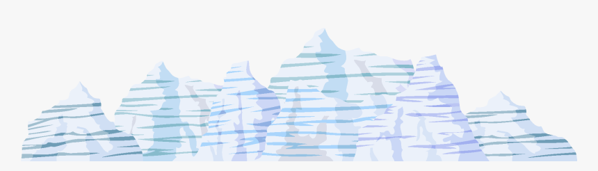 Transparent Mountain Png Clipart - Iceberg, Png Download