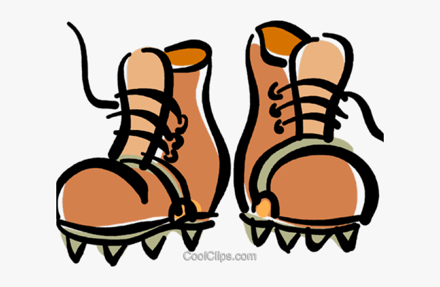 Shoes Clipart Mountain - Trekking Boots Clipart, HD Png Download