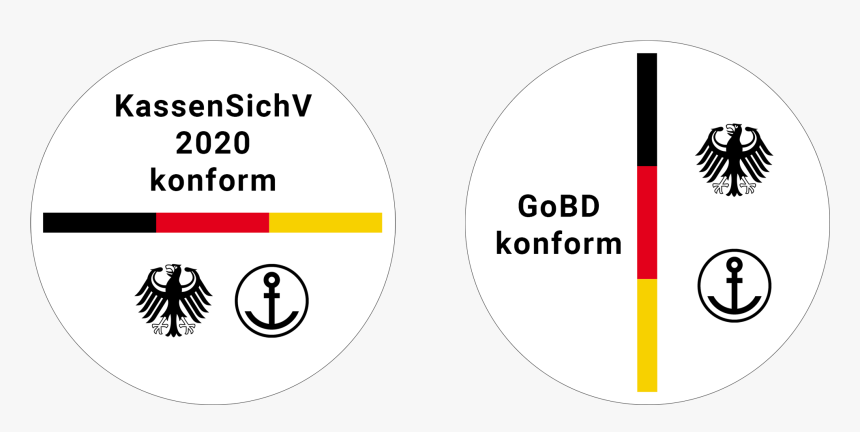 Anker Gobd-konform Logo, Anker Kassensichv 2020 Konform - Circle, HD Png Download