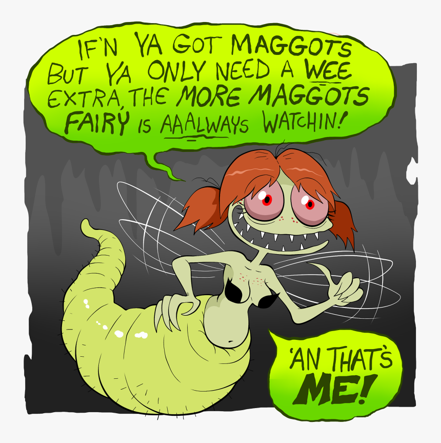 Noisy Tenant Wiki - More Maggots Fairy, HD Png Download