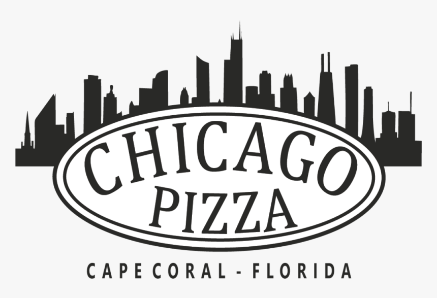 Wb Chicago Pizza 2017 2 Transparent - Chicago Skyline, HD Png Download