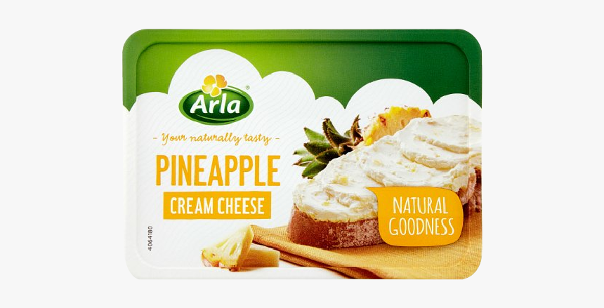 Arla Cream Cheese Pineapple 150g - Arla Pineapple Cream Cheese, HD Png Download