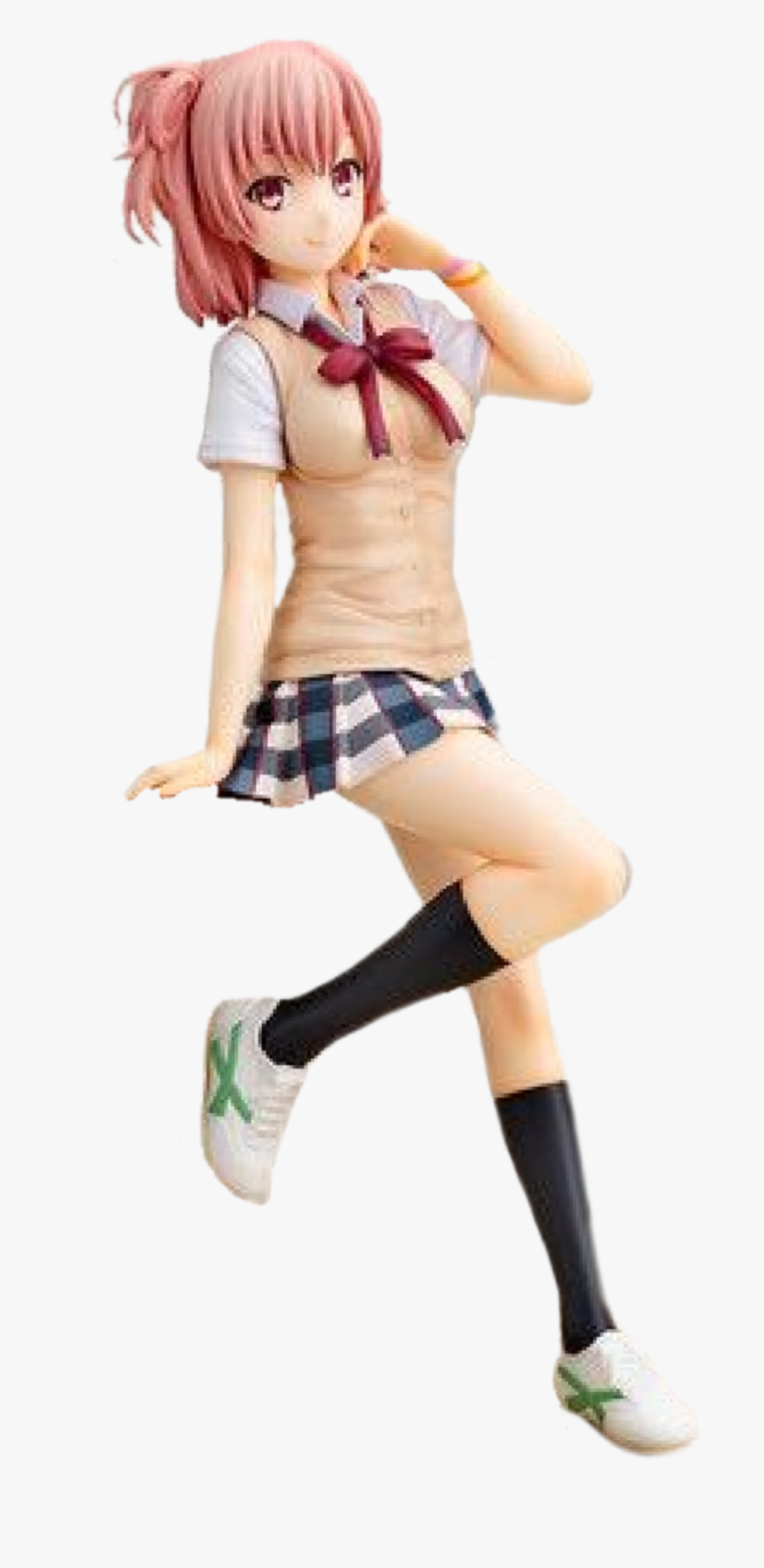 #animegirl #sexy #mujer #dudurojas #modelo - 由比 ヶ 浜 結衣 フィギュア, HD Png Download