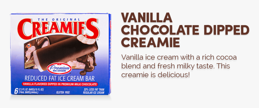 Vanilla Ice Cream Bar - Ice Cream Bar, HD Png Download