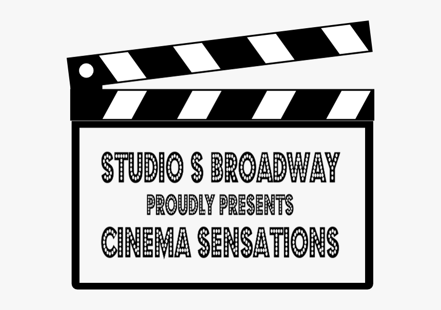 Film Clapper Png, Transparent Png