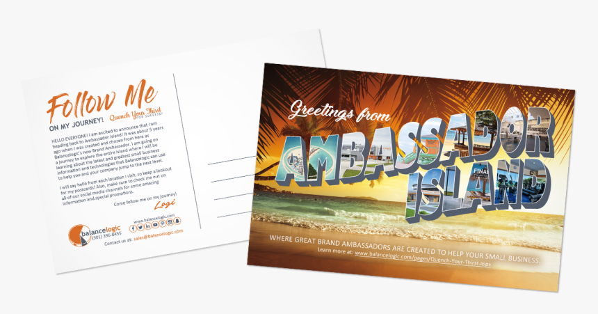 Postcard-main - Banner, HD Png Download