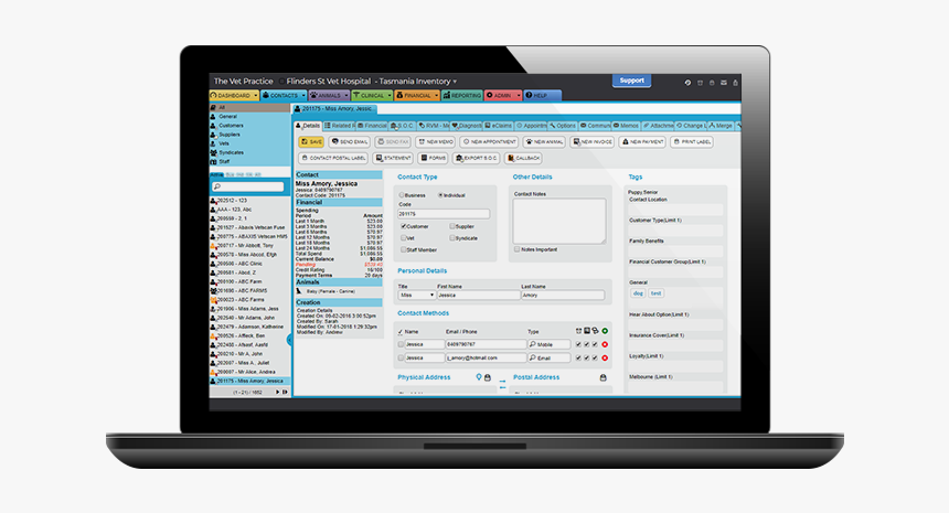 Ezyvet Veterinary Software - Veterinary Practice Management Software, HD Png Download