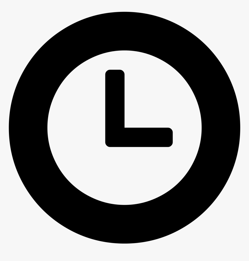 Image Freeuse Stock File Time Wikimedia Commons Open - Dessert Icon White Png, Transparent Png