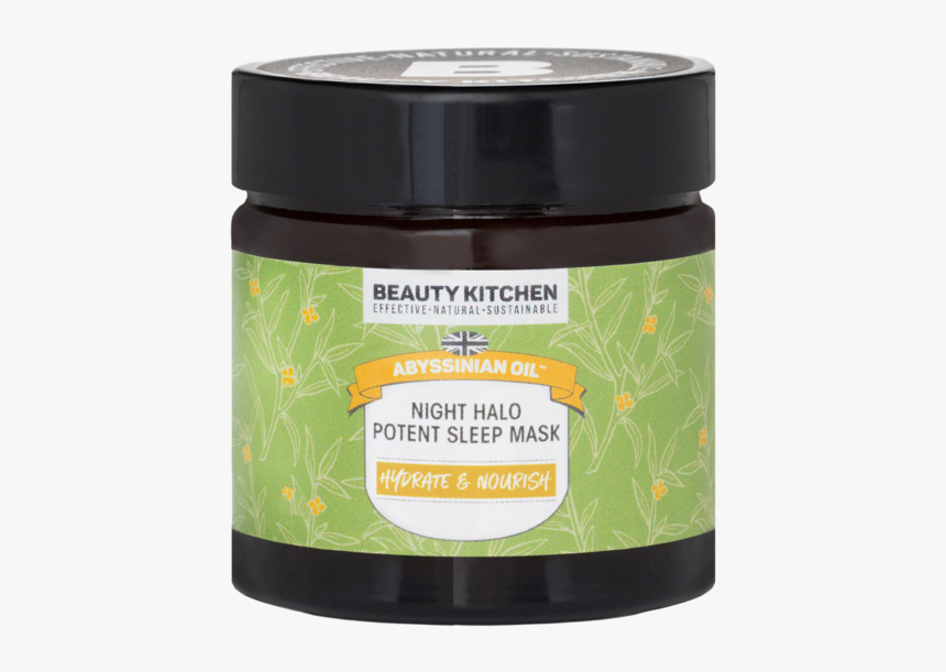 Ao Night Halo Potent Sleep Mask Jar Cut Out - Beauty Kitchen, HD Png Download