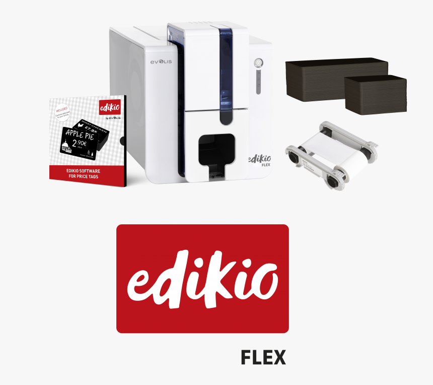 Evolis Edikio Flex Bundle - Evolis Id Card Printer, HD Png Download