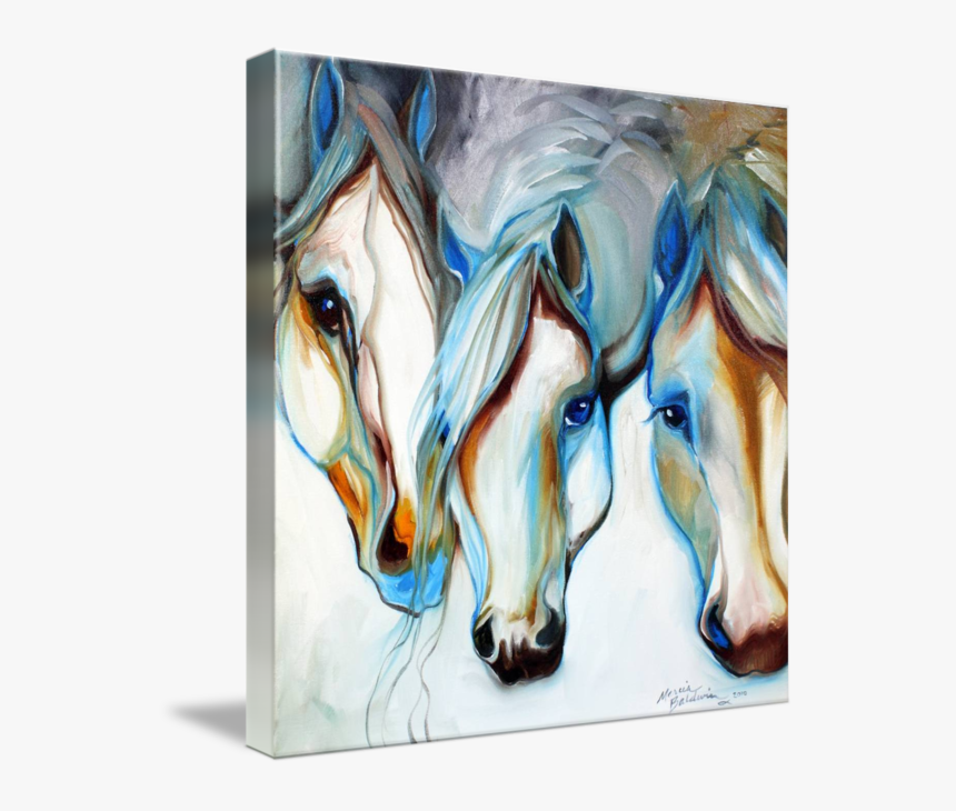 Horse Abstract Painting, HD Png Download