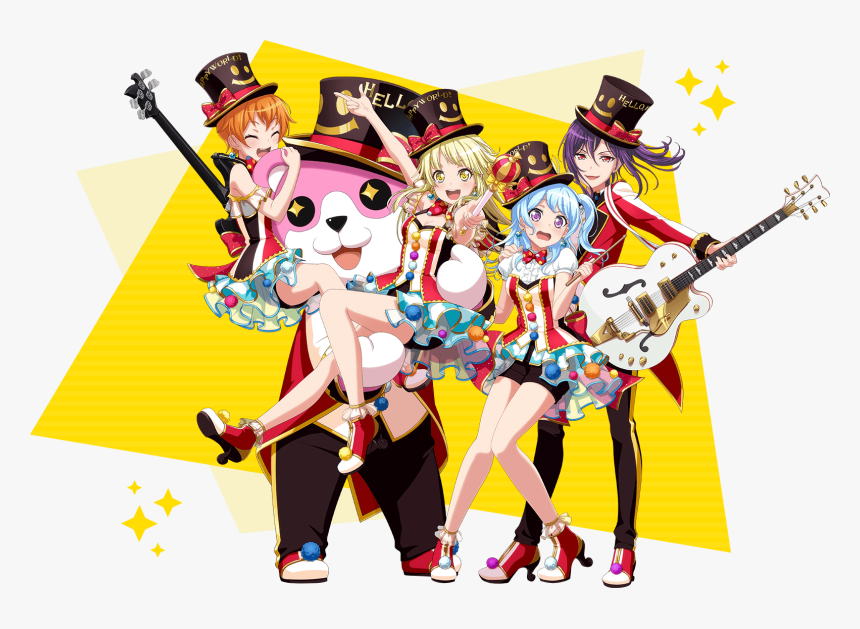 Bang Dream Wikia - Bang Dream Happy World, HD Png Download