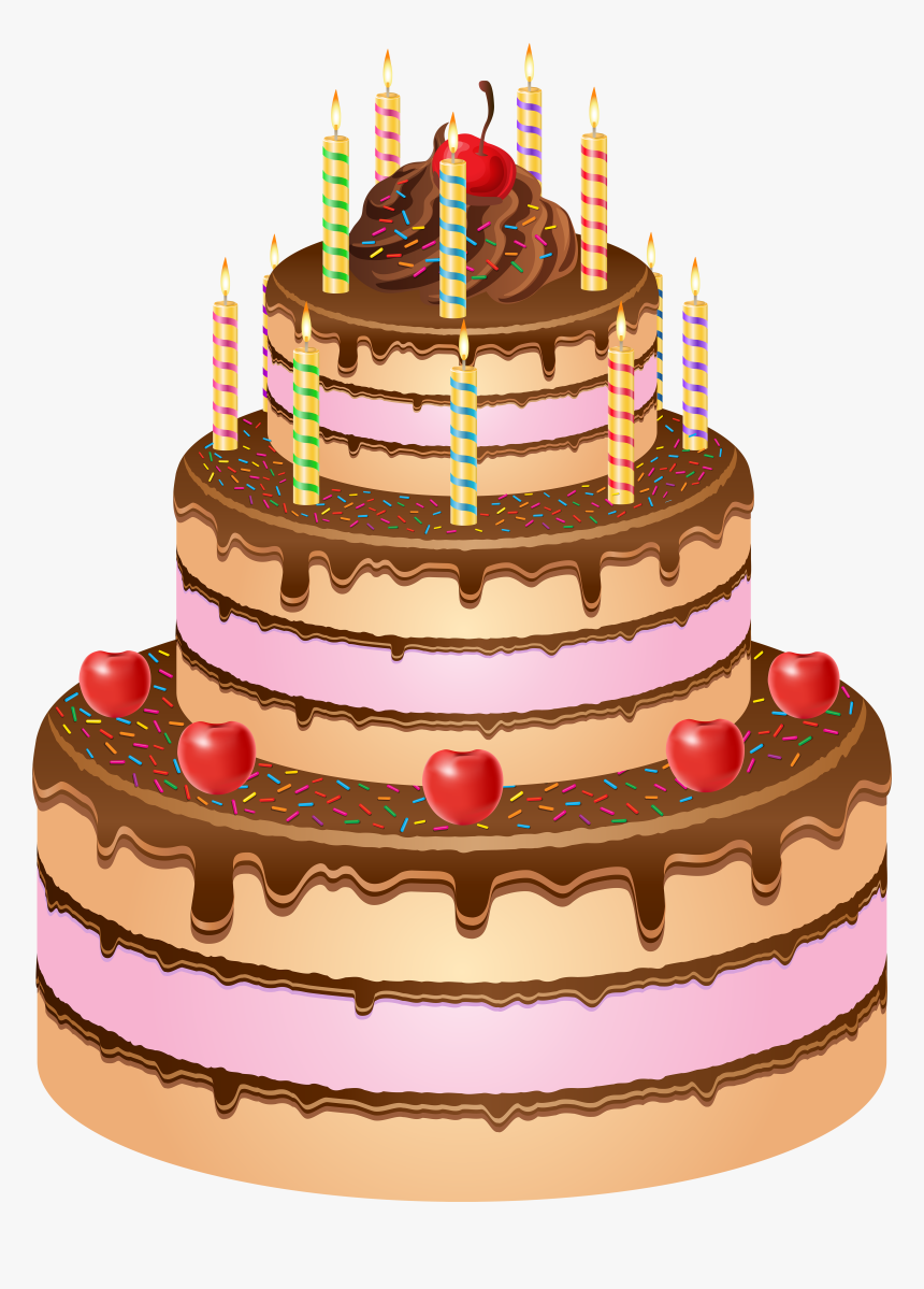 Clip Art Image Gallery - Png Happy Birthday Cake, Transparent Png