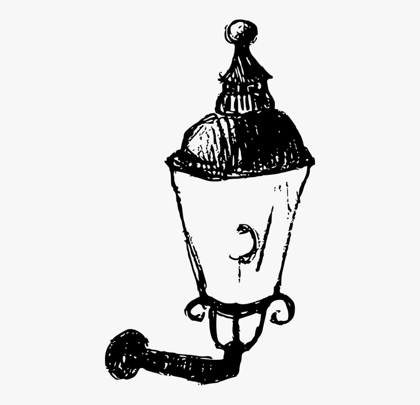 Street Light Oil Lamp Light Fixture Clip Art Vintage Lamp, HD Png