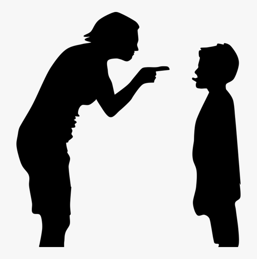 Silhouette Parent Child, HD Png Download