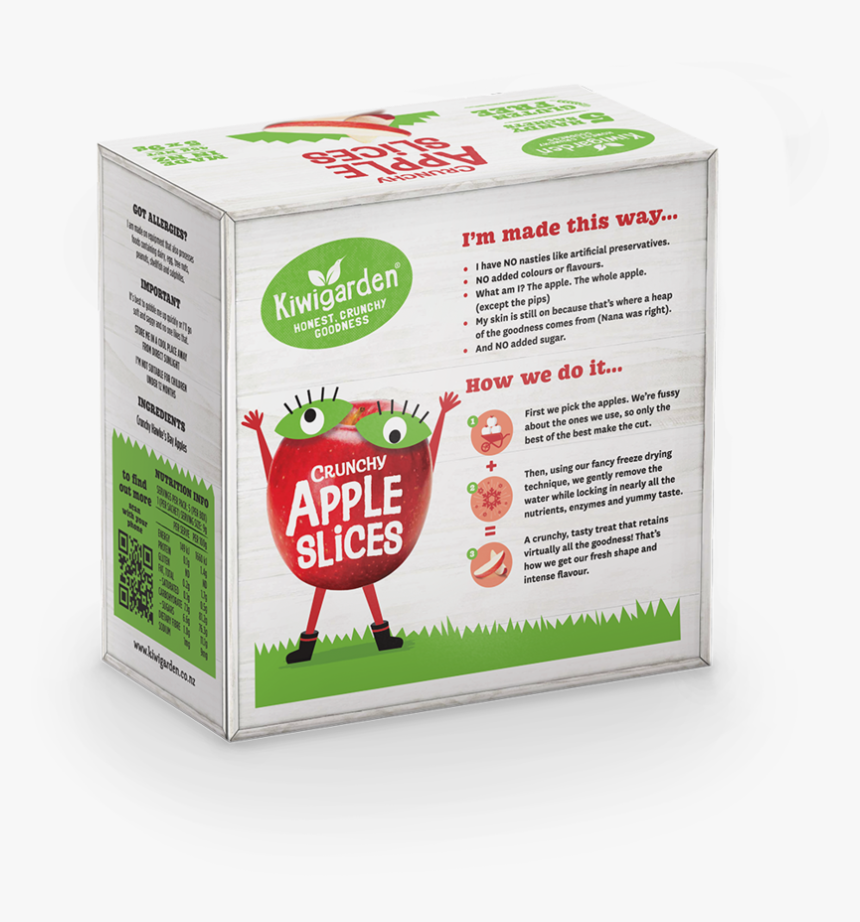 Kiwigarden, Crunchy Nz Apple Slices - Kiwigarden, HD Png Download